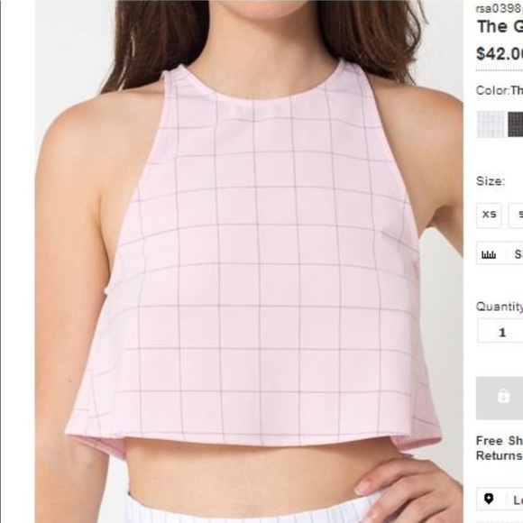 American Apparel Lolita top - Picture 2 of 10